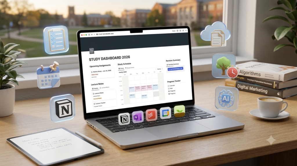 Best Productivity Apps for Students 2026 – Study Management and Organization