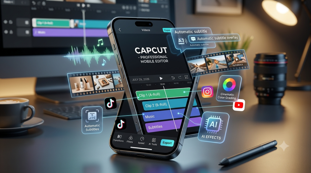 Best Video Editing Apps for Mobile 2026 – Top 5 Professional Tools